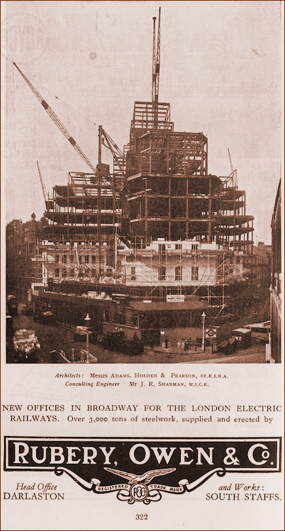 Advert for building of 55 Broadway