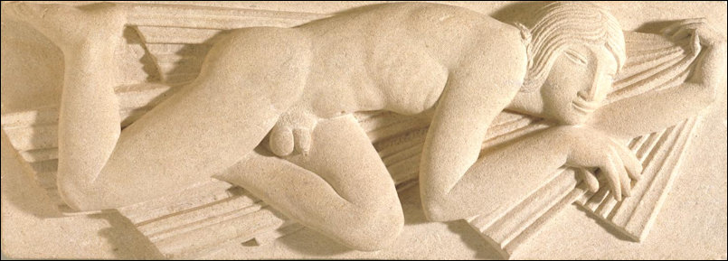 East Wind By Eric Gill