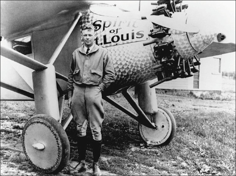 Charles Lindbergh and the Spirit of St Louis