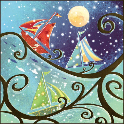 Three Ships by Cathy Squires