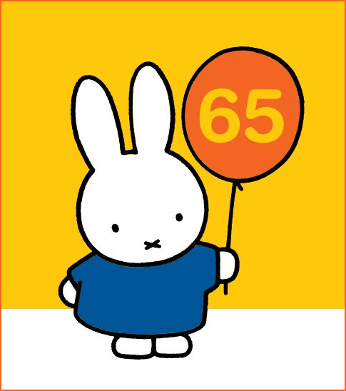 Happy 65th Birthday Miffy and her balloon