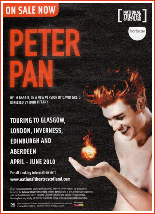Scotland in Trust Advert for Peter Pan