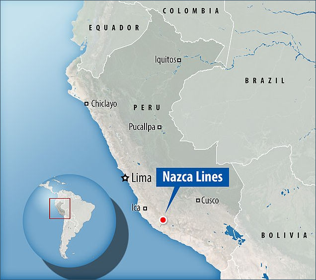 Location Map of the Nazca Lines