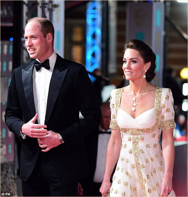 The Duke and Duchess of Cambridge all glammed uo