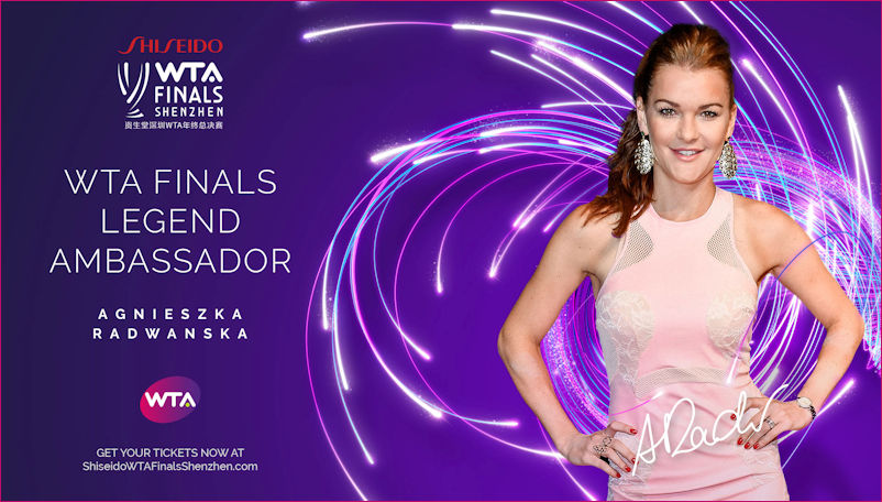 Ambassador for the 2019 WTA Finals