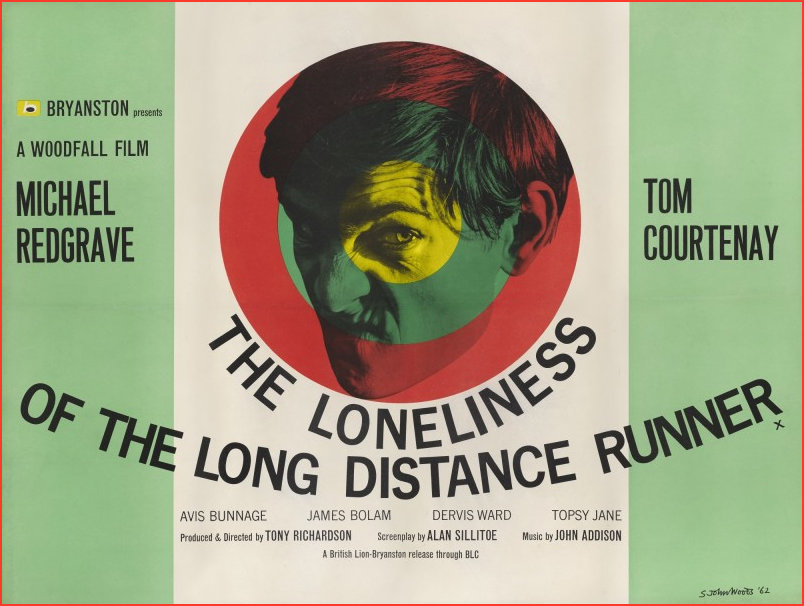 Alternative poster for The Loneliness of the Long Distance Runner