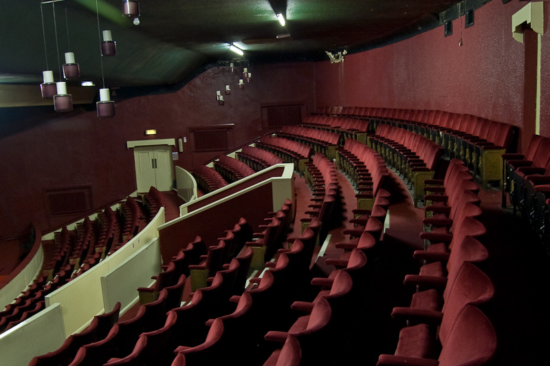 Byron Auditorium from exit vantage