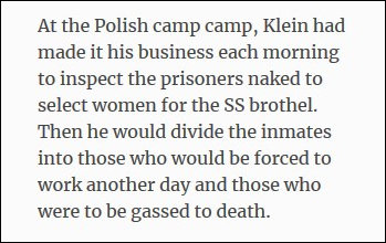 Inappropriate use of the wording Polish camp