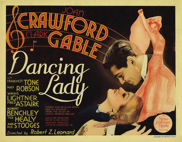 Dancing Lady Lobby Card