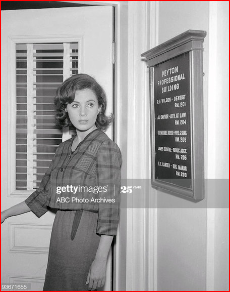 Betty Anderson in the Professional Building Alcove