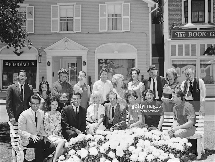 Cast of Peyton Place in the Green