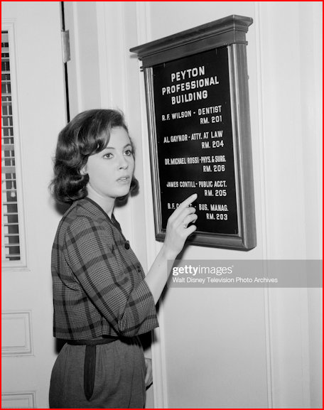 Betty with the Professional Buildings list of occupants