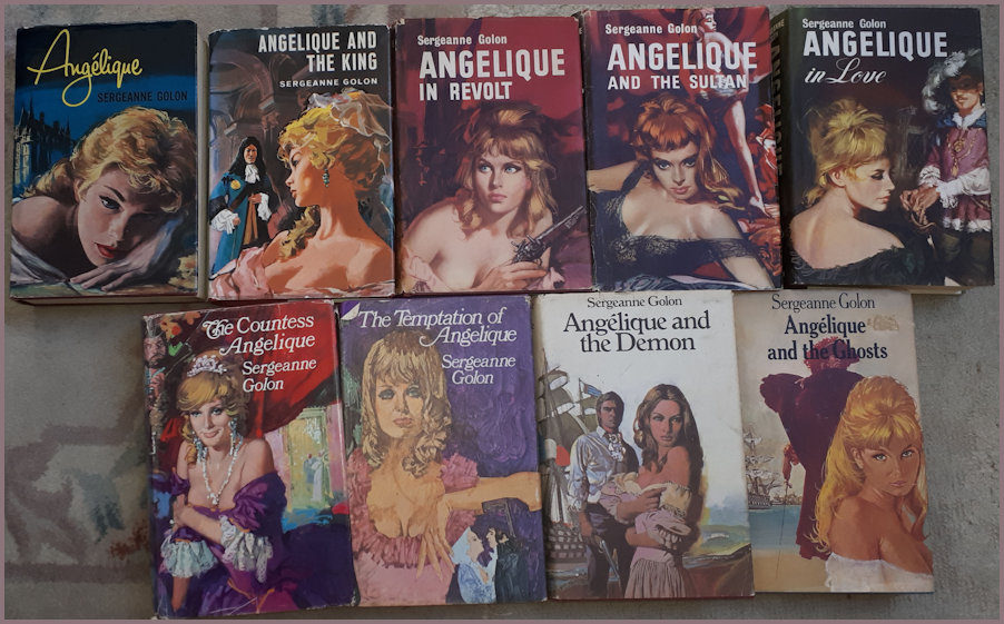 Set of English Hardback editions of Angelique