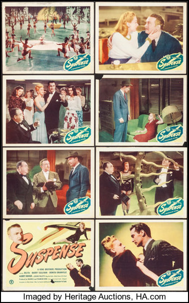 Lobby Cards from Suspense 1946