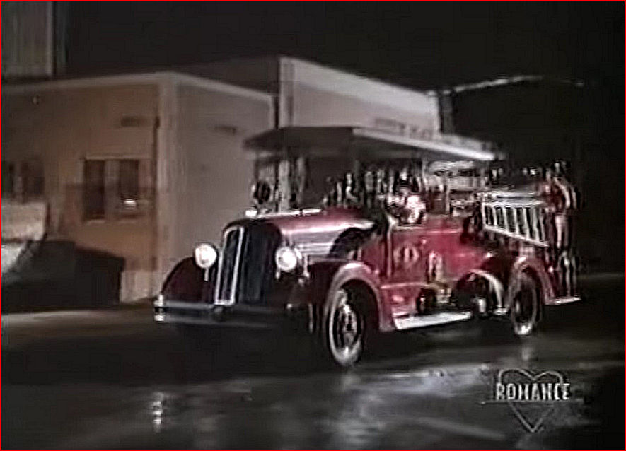 A Fire Engine departs the PP Fire Department