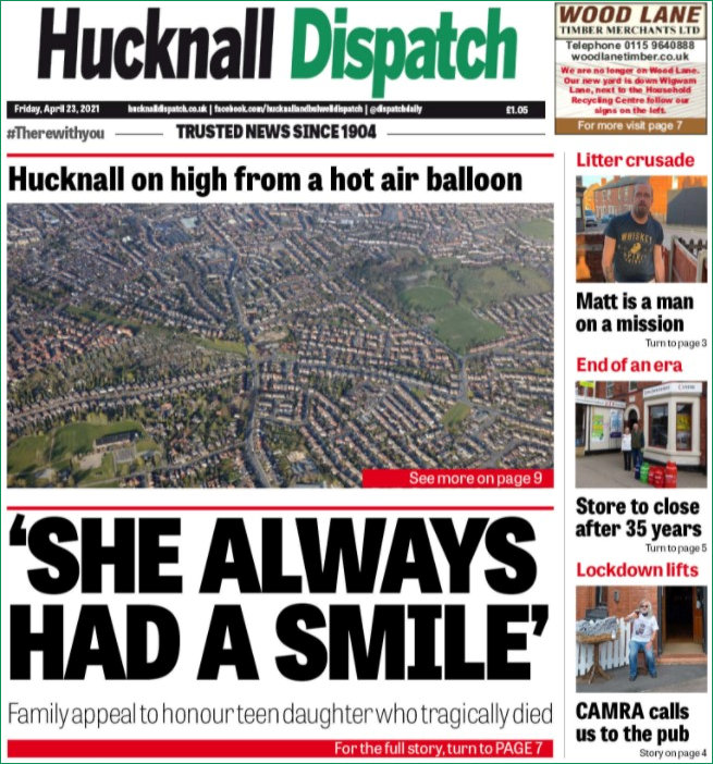 Front page of Hucknall Guru