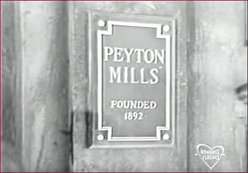 Peyton Mill full plaque