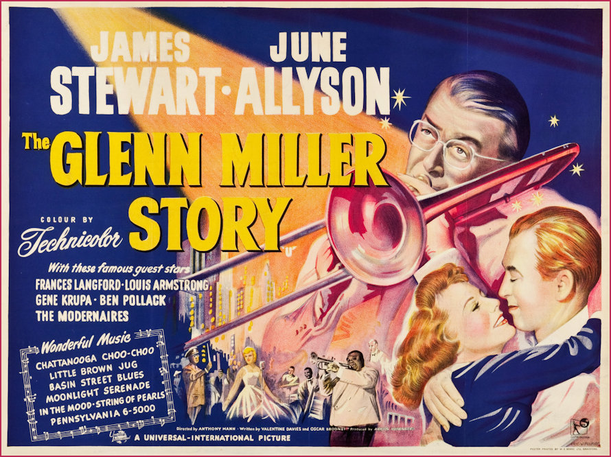 The Glenn Miller Story Film Poster