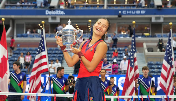 Emma Raducanu US Open Champion 2021