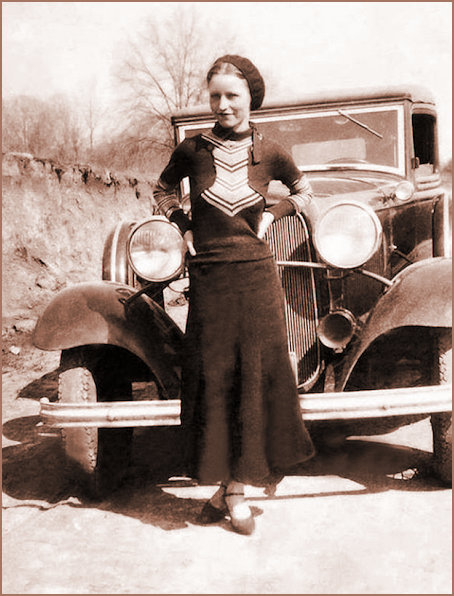 Stylish Bonnie in 1933