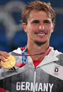 Alexander Zverev Olympian 2021