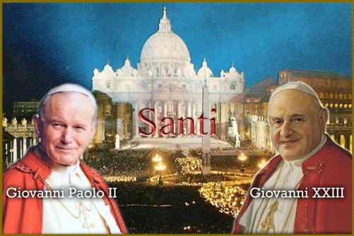Dual Canonisation JPII John XXIII