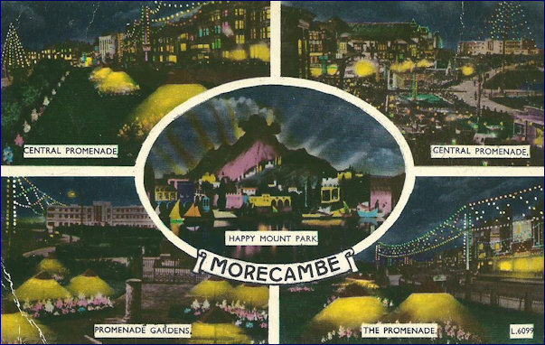 Multi-view of the Illuminations in Morecambe