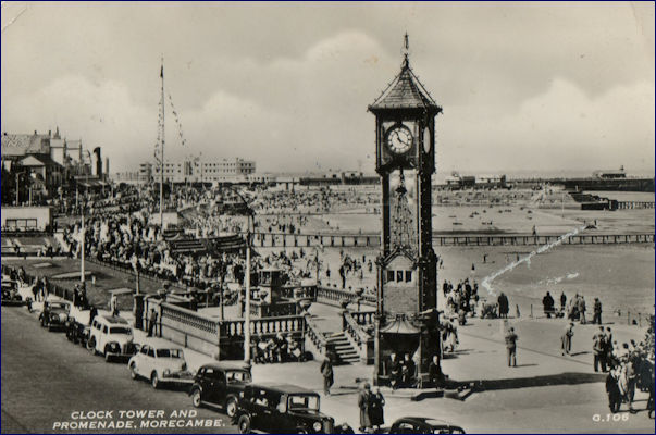 Clock Tower and Midland Hotel in distance