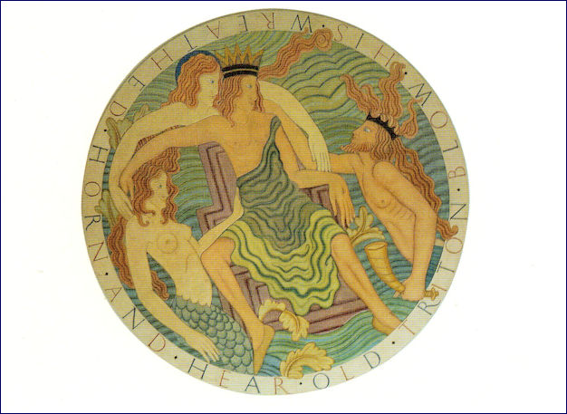 Neptune and Triton by Eric Gill